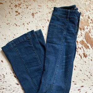 Maurices Dark Blue Flare Jeans